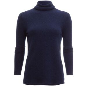White Warren cashmere Turtleneck Sweater